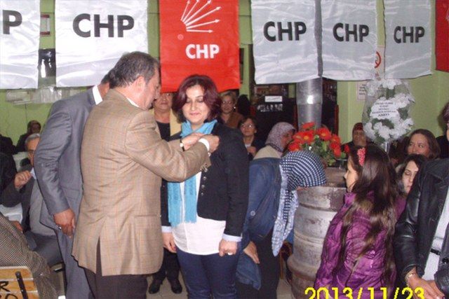 GEYİKLİ DE CHP ne BÜYİK KATILIM...