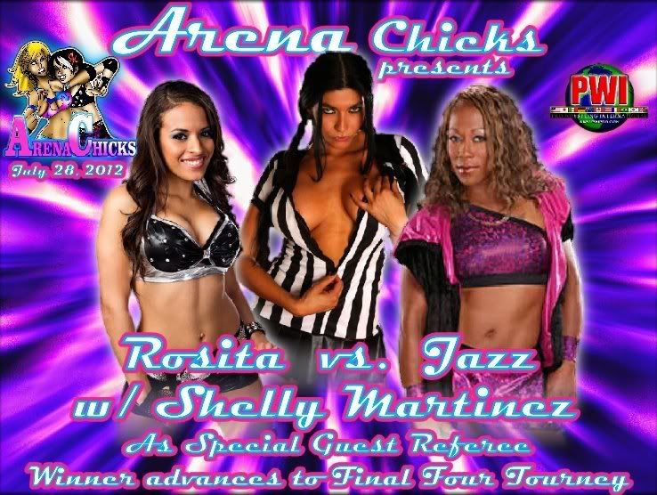 Rosita VS JAZZ with Shelly Martinez as Special Guest Referee
