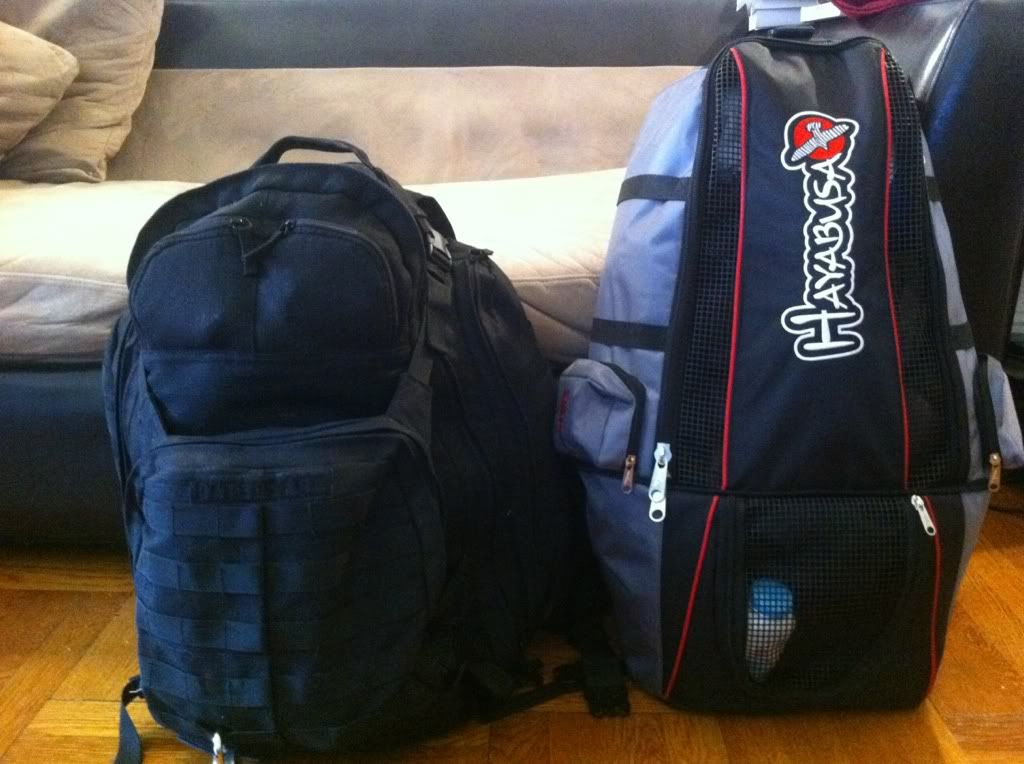 Hayabusa Convertible Backpack vs Datsusara BP 03 Sherdog Forums UFC