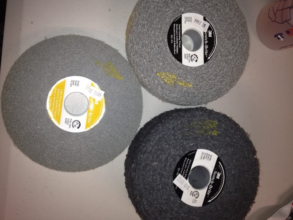 3M Scotch Brite Polishing Wheels restore hand planes LumberJocks