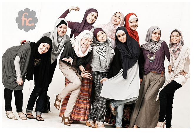 cara bejilbab ala hijaber
