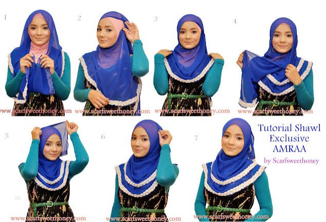 Cara Pakai Jilbab Modern