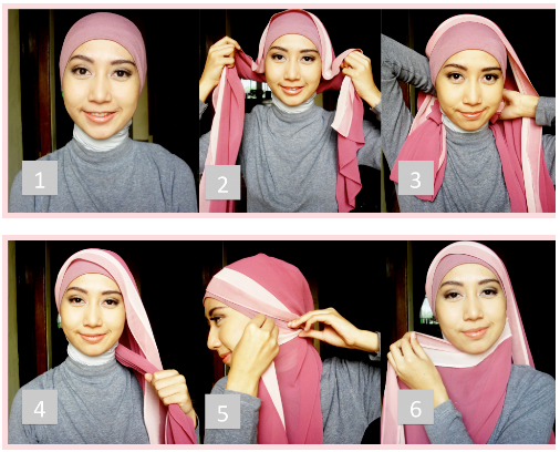 Cara Memakai Jilbab Ala Suchi