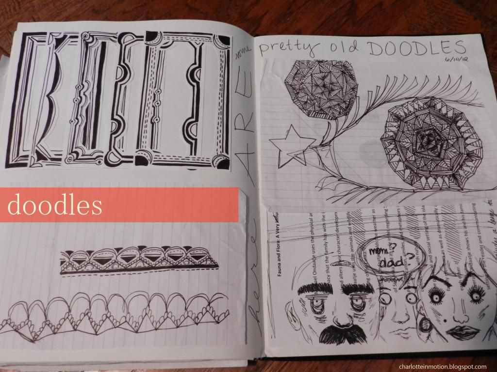 In Motion: Sketchbook Pages Series