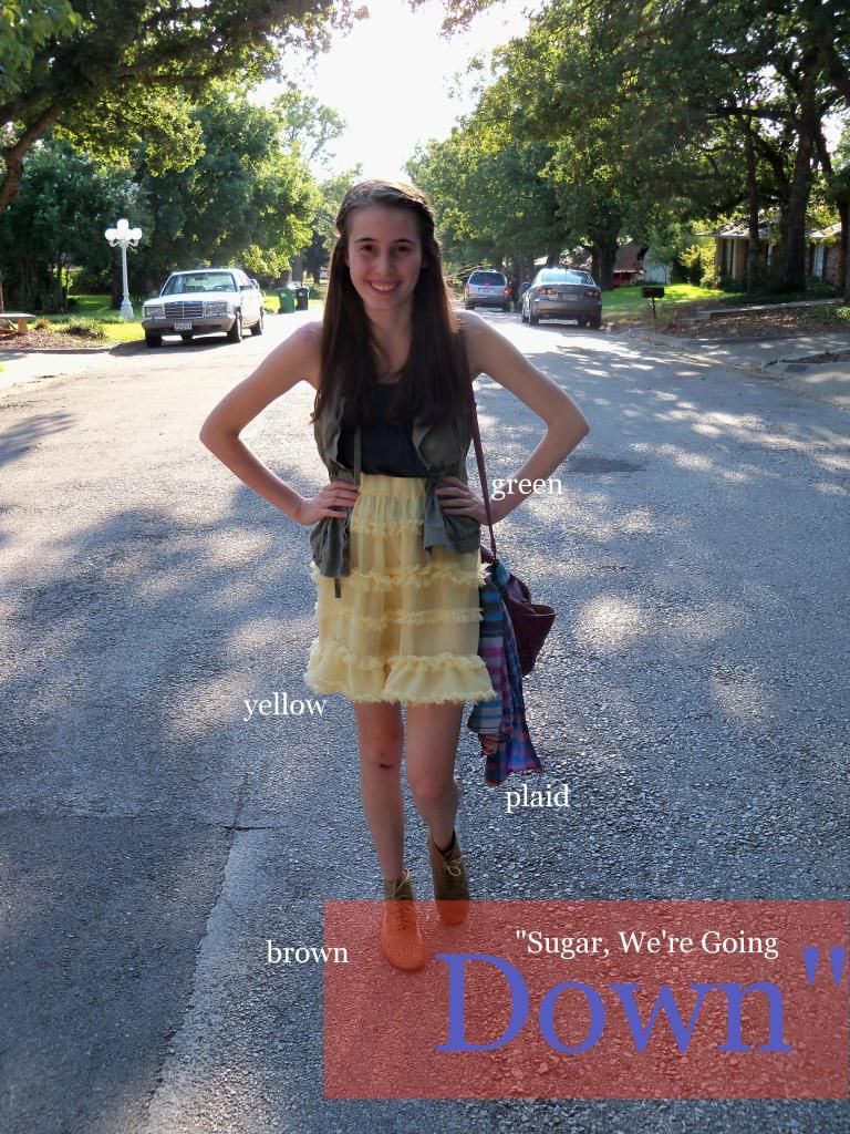 In Motion: summer outfit inspired by Fall Out Boy's 'Sugar, We're Going Down' music video