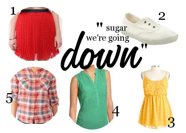 In Motion: Sugar We're Going Down Inspired Outfit