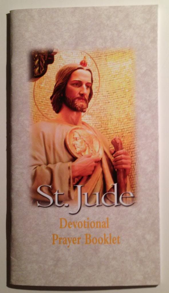 ST JUDE DEVOTIONAL PRAYER BOOK BOOKLET 26 PAGES FAVORS APOSTLE eBay
