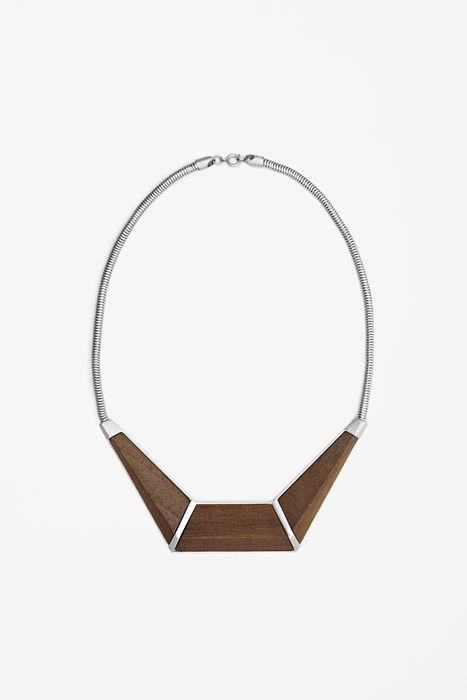 wood necklace