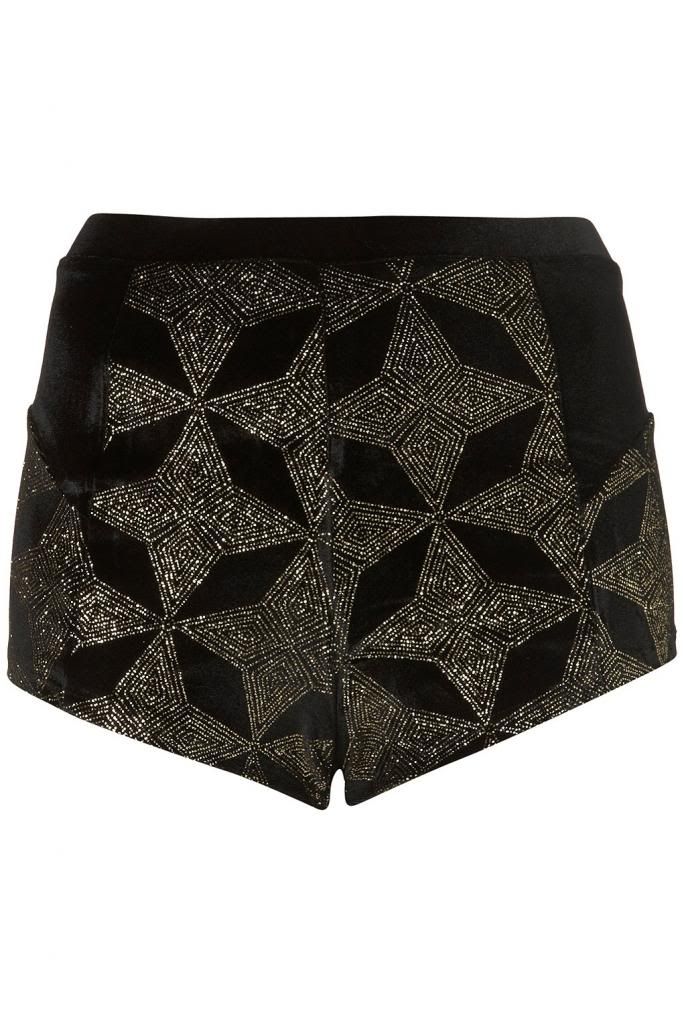 Star velvet knicker