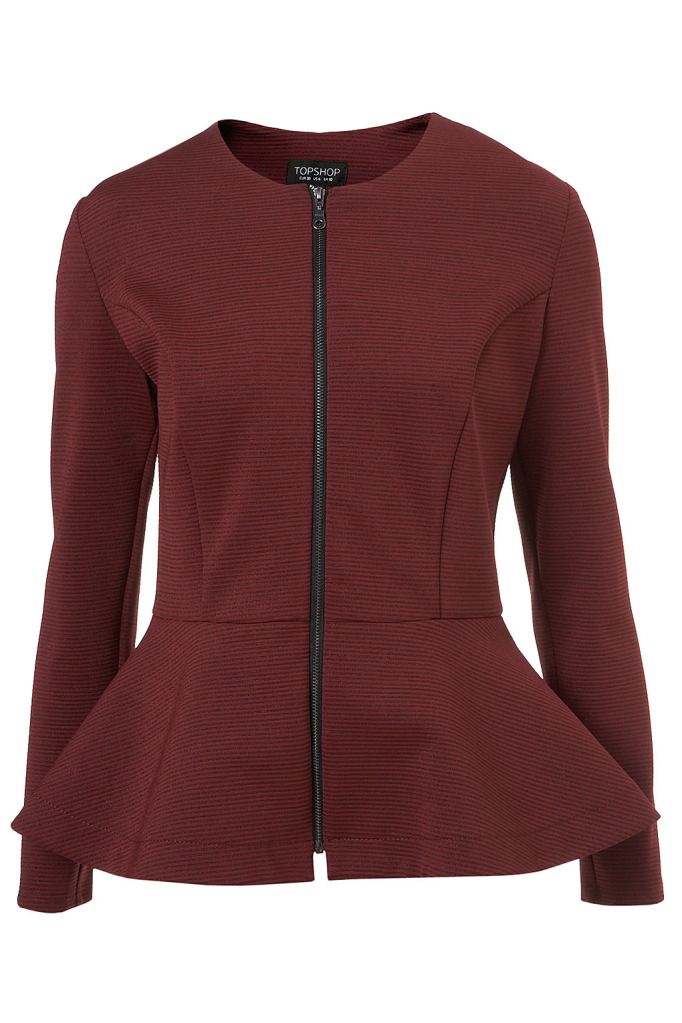 topshop peplum