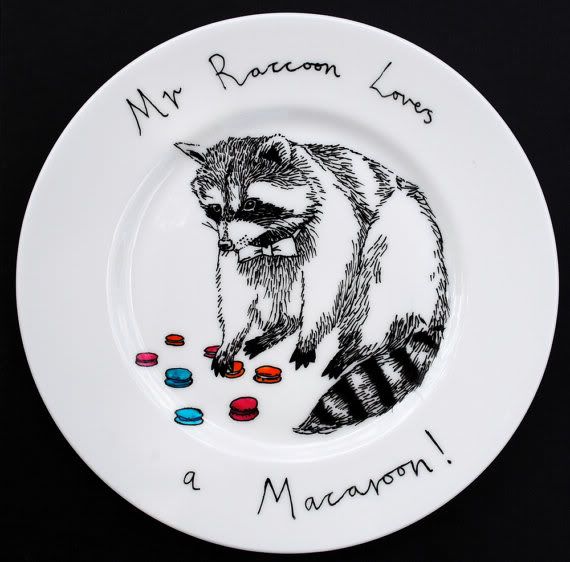 racoon plate