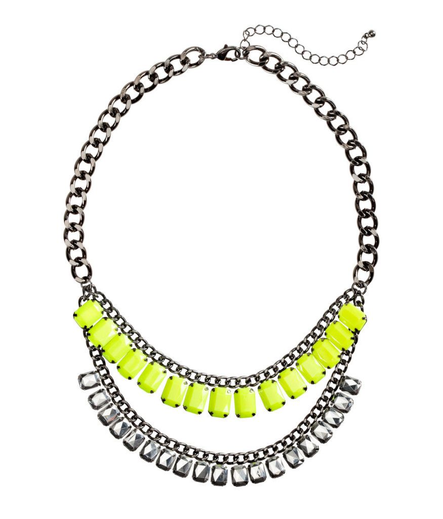 neon necklace