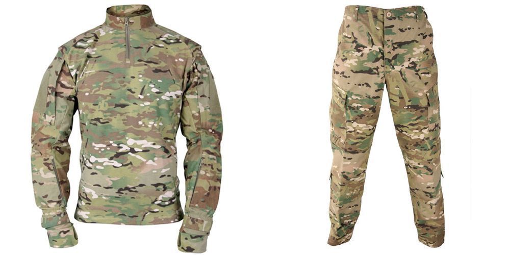 Propper Multicam Tac U Combat Shirt & Multicam ACU cut 50/50 Nyco ...