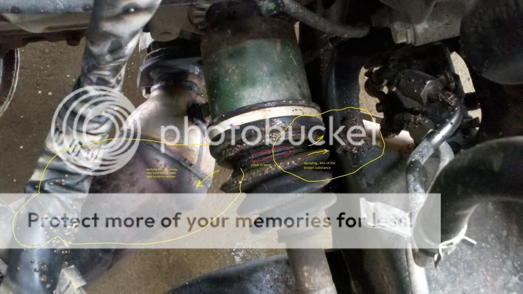 Rack and pinion boot leak, i think....please help NASIOC