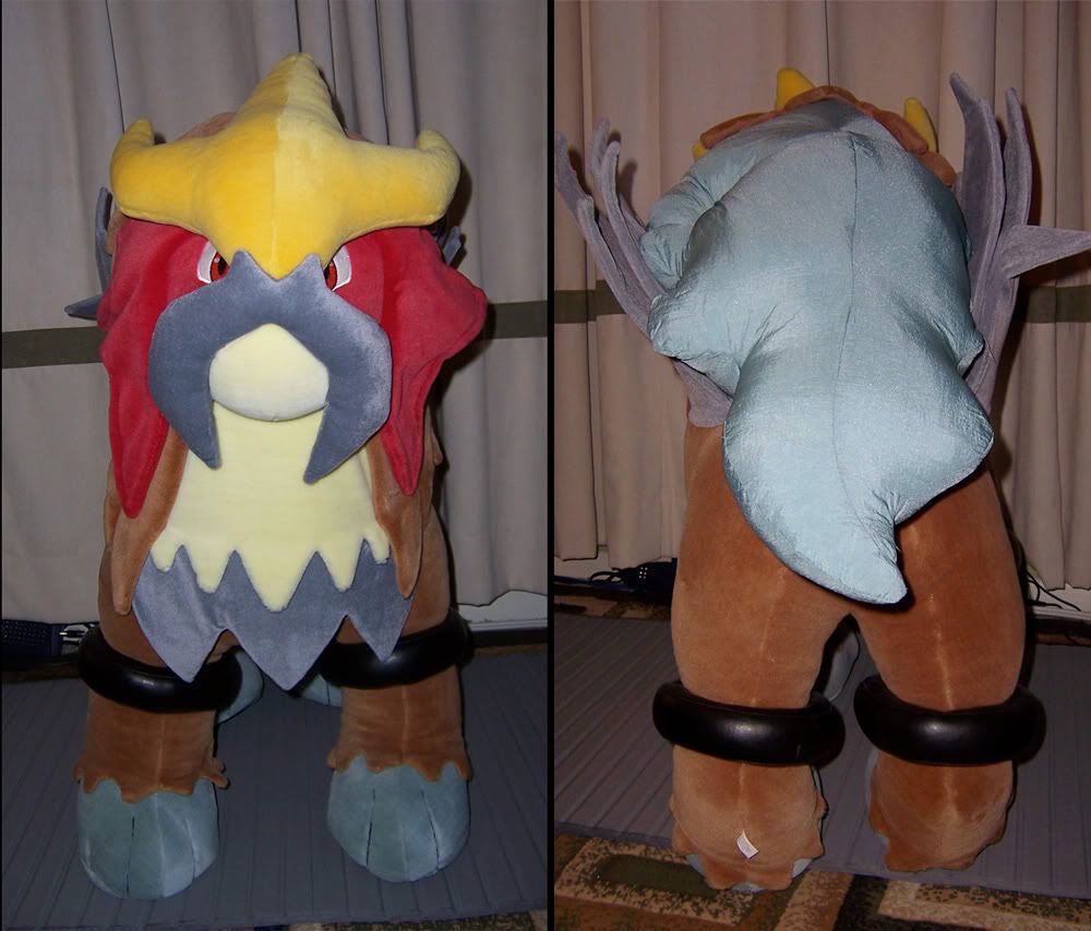 giant entei plush